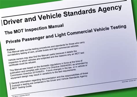 will an exhaust leak fail inspection|MOT inspection manual: cars and passenger vehicles